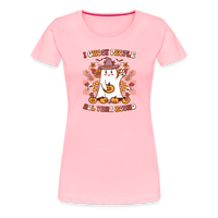 Load image into Gallery viewer, Women&#39;s &#39;I Ghost People All Year Round&#39; Premium Tee: The Ultimate Shirt for Selective Socialites - pink
