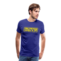 Load image into Gallery viewer, Palpatine &amp; Vader 2024: Why Vote for the Lesser Evil? A Hilariously Galactic Take on Political Campaigns - royal blue
