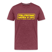 Load image into Gallery viewer, Palpatine &amp; Vader 2024: Why Vote for the Lesser Evil? A Hilariously Galactic Take on Political Campaigns - heather burgundy
