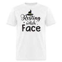 Load image into Gallery viewer, “Resting Witch Face”-Unisex Classic T-Shirt - white

