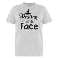 Load image into Gallery viewer, “Resting Witch Face”-Unisex Classic T-Shirt - heather gray
