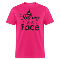 Load image into Gallery viewer, “Resting Witch Face”-Unisex Classic T-Shirt - fuchsia
