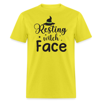 Load image into Gallery viewer, “Resting Witch Face”-Unisex Classic T-Shirt - yellow
