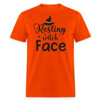 Load image into Gallery viewer, “Resting Witch Face”-Unisex Classic T-Shirt - orange
