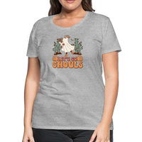 Load image into Gallery viewer, “Let’s Go Ghouls”-Women’s Premium T-Shirt - heather gray
