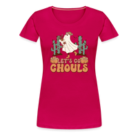 Load image into Gallery viewer, “Let’s Go Ghouls”-Women’s Premium T-Shirt - dark pink
