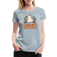 Load image into Gallery viewer, “Let’s Go Ghouls”-Women’s Premium T-Shirt - heather ice blue
