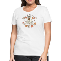 Load image into Gallery viewer, “My Dog is My Boo”-Women’s Premium T-Shirt - white
