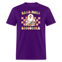 Load image into Gallery viewer, “Read More Books”-Unisex Classic T-Shirt - purple
