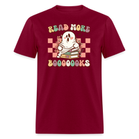 Load image into Gallery viewer, “Read More Books”-Unisex Classic T-Shirt - burgundy
