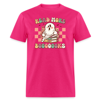 Load image into Gallery viewer, “Read More Books”-Unisex Classic T-Shirt - fuchsia
