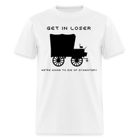 Load image into Gallery viewer, “Get In Loser”-Unisex Classic T-Shirt - white
