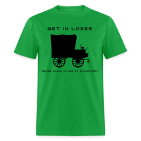 Load image into Gallery viewer, “Get In Loser”-Unisex Classic T-Shirt - bright green
