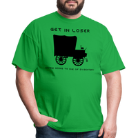 Load image into Gallery viewer, “Get In Loser”-Unisex Classic T-Shirt - bright green
