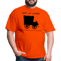 Load image into Gallery viewer, “Get In Loser”-Unisex Classic T-Shirt - orange
