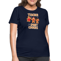 Load image into Gallery viewer, “Teacher of Smart Cookies”-Women&#39;s T-Shirt - navy
