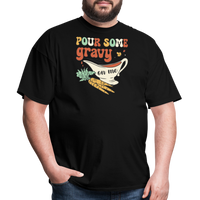 Load image into Gallery viewer, “Pour Some Gravy On Me”-Unisex Classic T-Shirt - black
