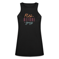 Load image into Gallery viewer, “Pies Before Guys”-American Apparel Women’s Racerneck Tank - black
