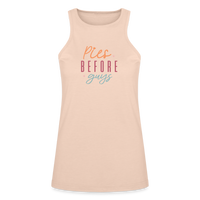 Load image into Gallery viewer, “Pies Before Guys”-American Apparel Women’s Racerneck Tank - natural
