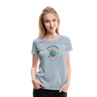 Load image into Gallery viewer, SEO Savvy: Women&#39;s Premium Tri-Blend &#39;I Ruined the Internet&#39; Tee - heather ice blue

