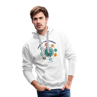 Load image into Gallery viewer, Cyber Czar: Men&#39;s SEO &#39;I Ruined the Internet&#39; Hoodie - white
