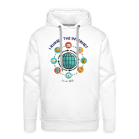 Load image into Gallery viewer, Cyber Czar: Men&#39;s SEO &#39;I Ruined the Internet&#39; Hoodie - white
