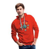 Load image into Gallery viewer, Cyber Czar: Men&#39;s SEO &#39;I Ruined the Internet&#39; Hoodie - red
