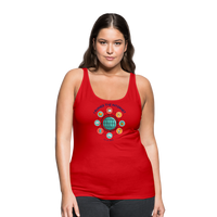 Load image into Gallery viewer, SEO Chic: Women&#39;s Premium &#39;I Ruined the Internet&#39; Tank Top - red
