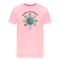 Load image into Gallery viewer, SEO Sorcerer: &#39;I Ruined the Internet, I&#39;m an SEO&#39; Men’s Premium T-Shirt - pink
