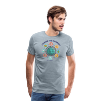 Load image into Gallery viewer, SEO Sorcerer: &#39;I Ruined the Internet, I&#39;m an SEO&#39; Men’s Premium T-Shirt - heather ice blue
