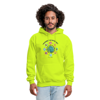 Load image into Gallery viewer, Web Wizardry: &#39;I Ruined the Internet, I&#39;m an SEO&#39; Men&#39;s Hoodie - safety green
