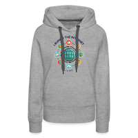 Load image into Gallery viewer, SEO Chic: &#39;I Ruined the Internet, I&#39;m an SEO&#39; Women’s Hoodie - heather grey
