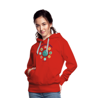 Load image into Gallery viewer, SEO Chic: &#39;I Ruined the Internet, I&#39;m an SEO&#39; Women’s Hoodie - red
