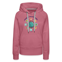 Load image into Gallery viewer, SEO Chic: &#39;I Ruined the Internet, I&#39;m an SEO&#39; Women’s Hoodie - mauve
