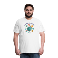 Load image into Gallery viewer, SEO Titan: &#39;I Ruined the Internet, I&#39;m an SEO&#39; – Men&#39;s Light Hue Premium Tee for XL and Up - white
