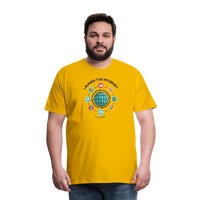 Load image into Gallery viewer, SEO Titan: &#39;I Ruined the Internet, I&#39;m an SEO&#39; – Men&#39;s Light Hue Premium Tee for XL and Up - sun yellow
