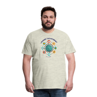 Load image into Gallery viewer, SEO Titan: &#39;I Ruined the Internet, I&#39;m an SEO&#39; – Men&#39;s Light Hue Premium Tee for XL and Up - heather oatmeal
