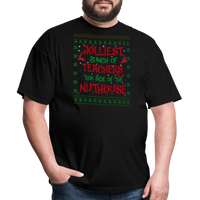 Load image into Gallery viewer, “Jolliest Bunch of Teachers This Side of the Nuthouse”-Unisex Classic T-Shirt - black
