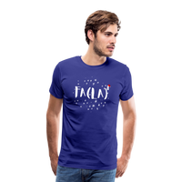 Load image into Gallery viewer, Fa-la-la-la-larious: The Math Whiz&#39;s Men&#39;s Premium Holiday Tee - royal blue
