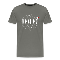 Load image into Gallery viewer, Fa-la-la-la-larious: The Math Whiz&#39;s Men&#39;s Premium Holiday Tee - asphalt gray
