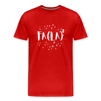 Load image into Gallery viewer, Fa-la-la-la-larious: The Math Whiz&#39;s Men&#39;s Premium Holiday Tee - red
