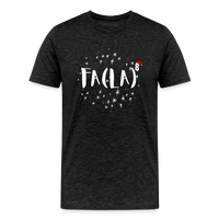 Load image into Gallery viewer, Fa-la-la-la-larious: The Math Whiz&#39;s Men&#39;s Premium Holiday Tee - charcoal grey
