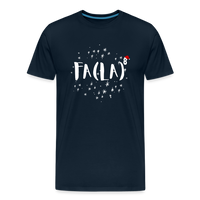 Load image into Gallery viewer, Fa-la-la-la-larious: The Math Whiz&#39;s Men&#39;s Premium Holiday Tee - deep navy
