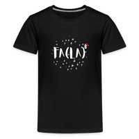 Load image into Gallery viewer, Merry Math-mas: Kids&#39; Premium Holiday Equation Tee - black
