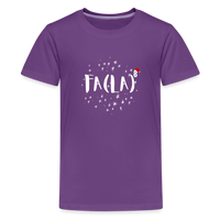 Load image into Gallery viewer, Merry Math-mas: Kids&#39; Premium Holiday Equation Tee - purple
