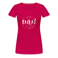 Load image into Gallery viewer, Jingle Bells &amp; Algebra Spells: Women&#39;s Math Holiday Tee - dark pink

