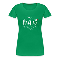 Load image into Gallery viewer, Jingle Bells &amp; Algebra Spells: Women&#39;s Math Holiday Tee - kelly green
