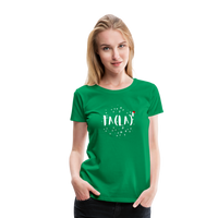 Load image into Gallery viewer, Jingle Bells &amp; Algebra Spells: Women&#39;s Math Holiday Tee - kelly green
