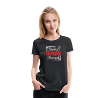 Load image into Gallery viewer, Holiday Leadership Glow: Women&#39;s &#39;Santa&#39;s Favorite Principal&#39; Premium Tee - black
