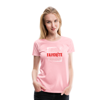 Load image into Gallery viewer, Holiday Leadership Glow: Women&#39;s &#39;Santa&#39;s Favorite Principal&#39; Premium Tee - pink
